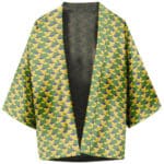 Sabito Full Geometric Hexagon Outfit Kimono Shirt