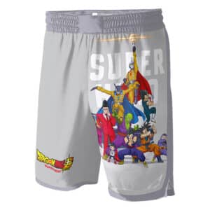 Super Hero Dragon Ball Poster Art Jersey Shorts