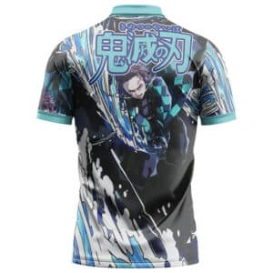 Tanjiro Kamado Water Breathing Stance Tennis Shirt