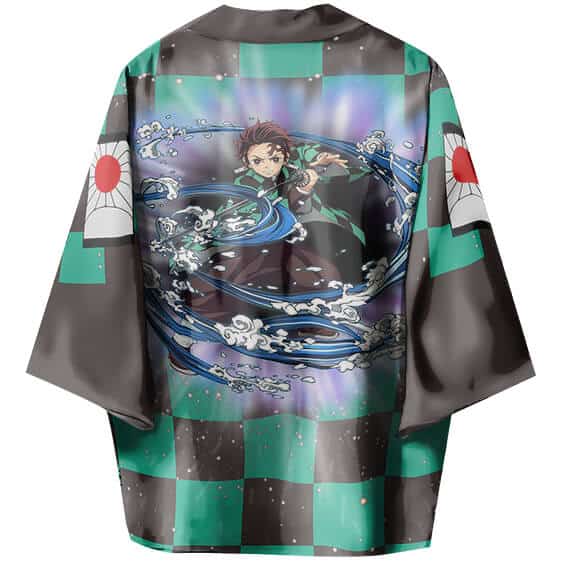 Tanjiro Water Breathing Style Outfit Kimono Shirt