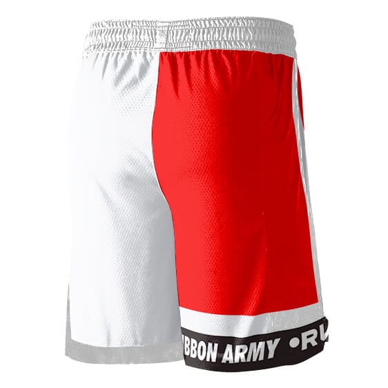 Team Red Ribbon Army Logo NBA Adidas Jersey Shorts