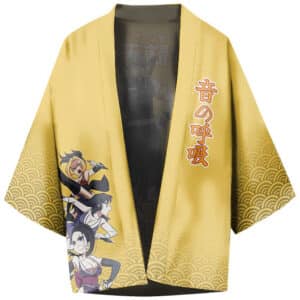 Tengen Uzui And His Three Wives Yellow Kimono