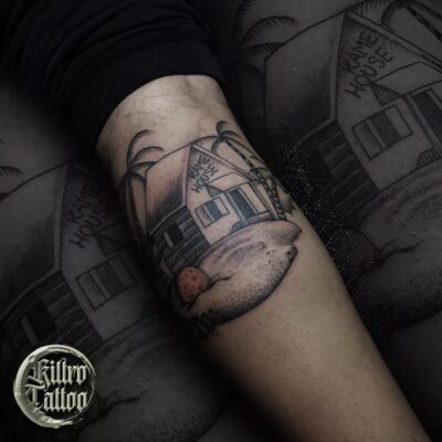 Kame House Serene Arm Tattoo