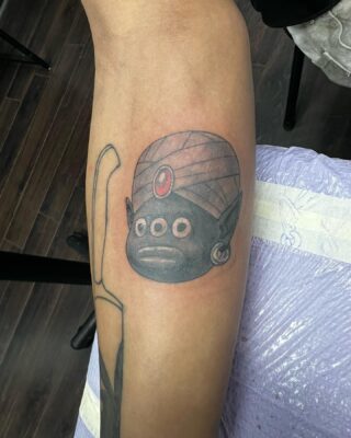 Mr. Popo Toy Story Parody Arm Tattoo