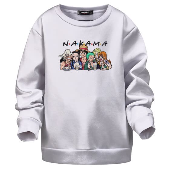 Friends Parody Nakama One Piece Children Sweater