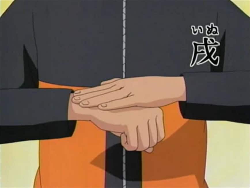 Naruto Hand Sign - Dog