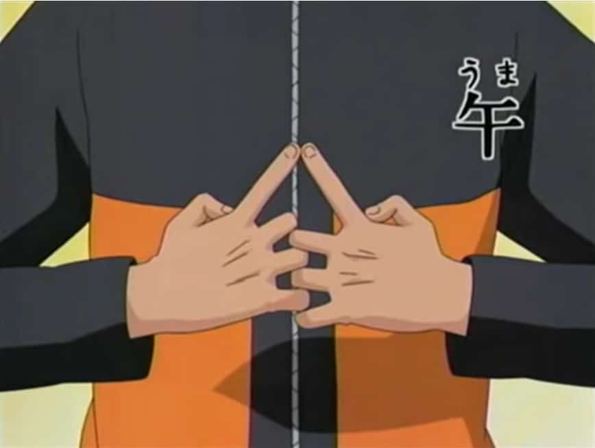 Naruto Hand Sign - Horse
