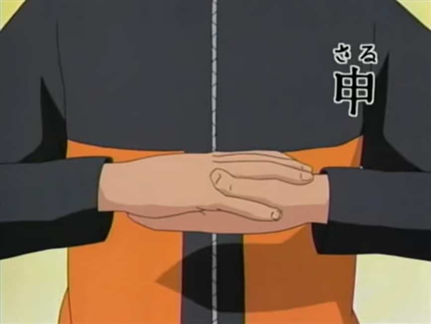 Naruto Hand Sign - Monkey
