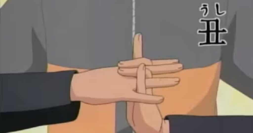 Naruto Hand Sign - Ox