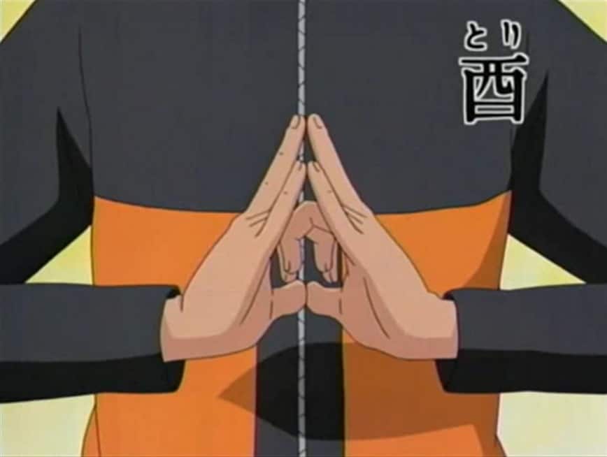 Naruto Hand Sign - Rooster