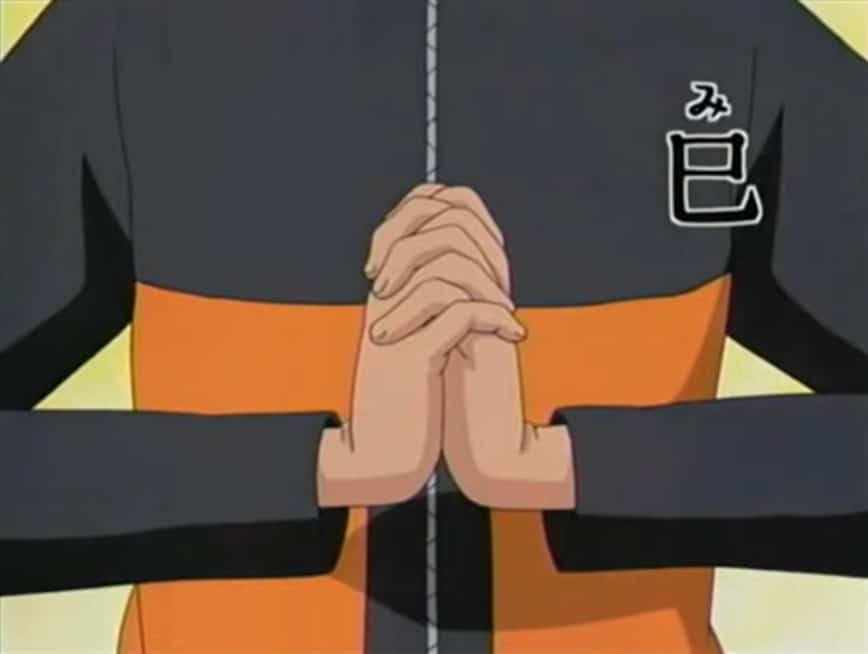 Naruto Hand Sign - Snake