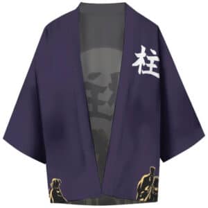 Badass Demon Slayer Corps Pillars Blue Kimono