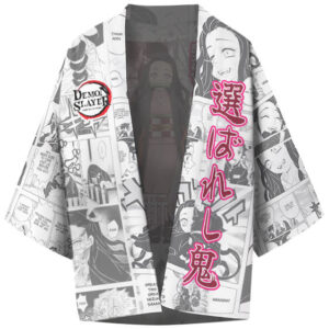 Chosen Demon Nezuko Kamado Artwork Kimono Shirt