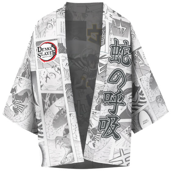 Current Serpent Hashira Obanai Iguro Art Kimono
