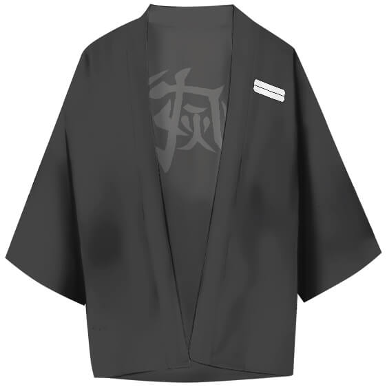 Demon Slayer Corps Black Uniform Costume Kimono