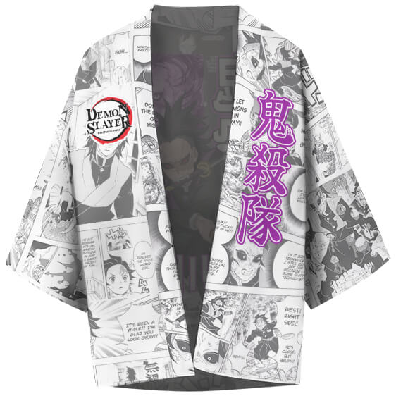 Genya Shinazugawa Demon Slayer Comic Design Kimono