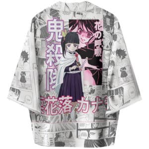 Kanao Tsuyuri Demon Slayer Comic Pattern Kimono