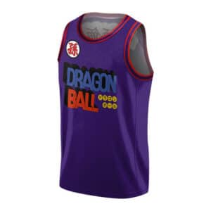 Kanji Gohan Symbol Dragon Ball Z Blue NBA Jersey