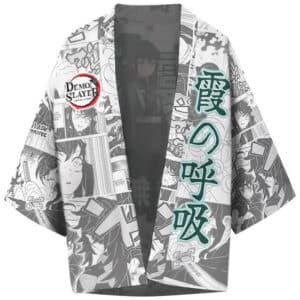 Mist Hashira Muichiro Comic Design Kimono Shirt