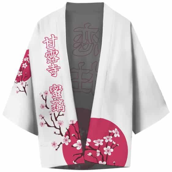 Mitsuri Kanroji Cherry Blossom Art Kimono Shirt