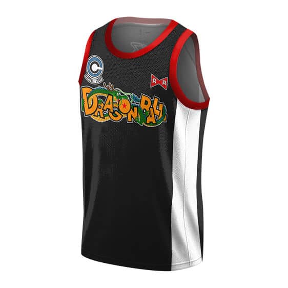 Red Ribbon Army Android 17 DBZ NBA Jersey