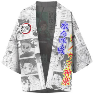 Tanjiro Kamado Child Of Brightness Kimono Shirt