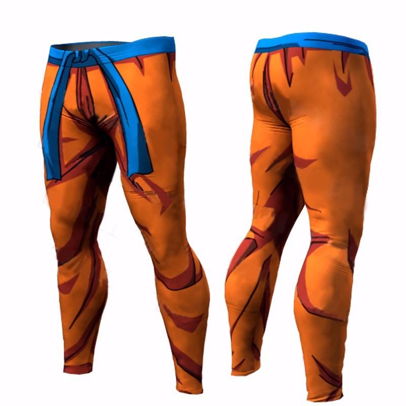 Top 10 Christmas 2020 Gift Ideas For Dragon Ball Z Fans 8 Dragon Ball Son Goku Orange Cool Fitness Gym Compression Leggings Pants