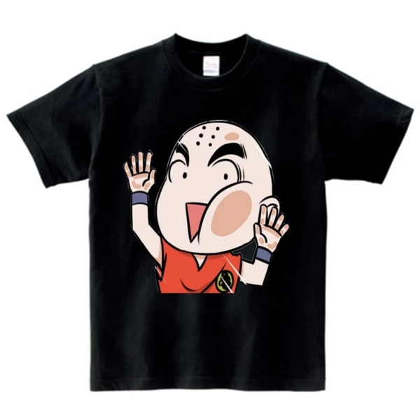 Dragon Ball Z Character Krillin Wacky Face Kids T-Shirt